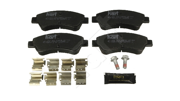 Ilustracja 252 309 HART klocki hamulcowe