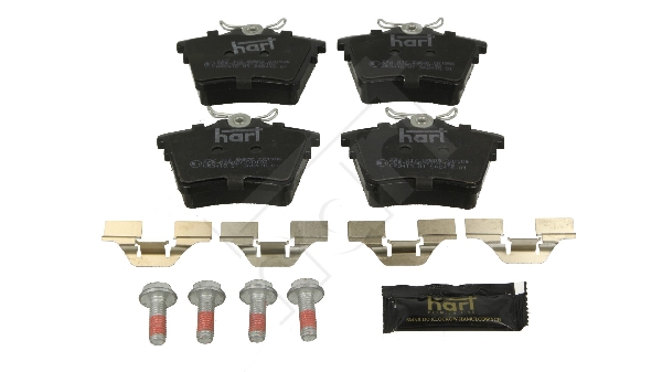 Ilustracja 252 312 HART klocki hamulcowe