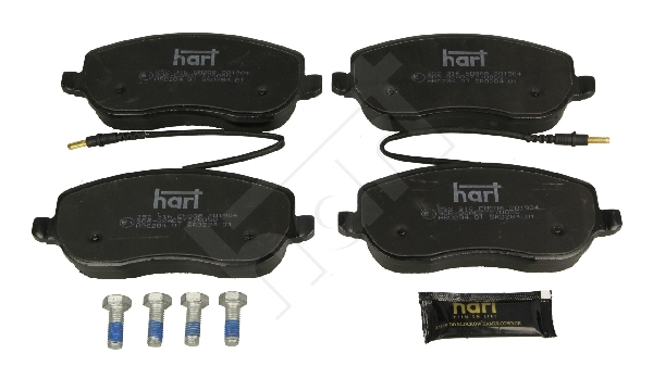 Ilustracja 252 316 HART klocki hamulcowe