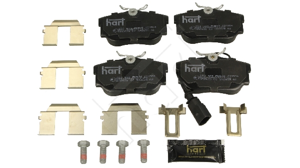 Ilustracja 252 322 HART klocki hamulcowe