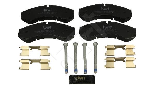 Ilustracja 252 324 HART klocki hamulcowe