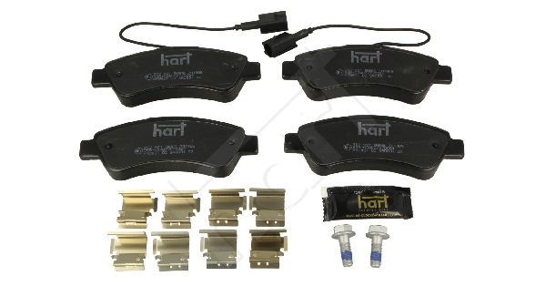 Ilustracja 252 921 HART klocki hamulcowe