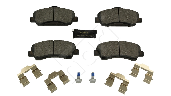 Ilustracja 256 542 HART klocki hamulcowe