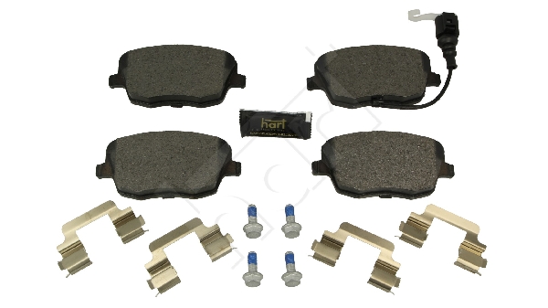 Ilustracja 256 552 HART klocki hamulcowe