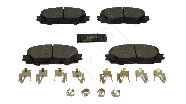 Ilustracja 256 524 HART klocki hamulcowe