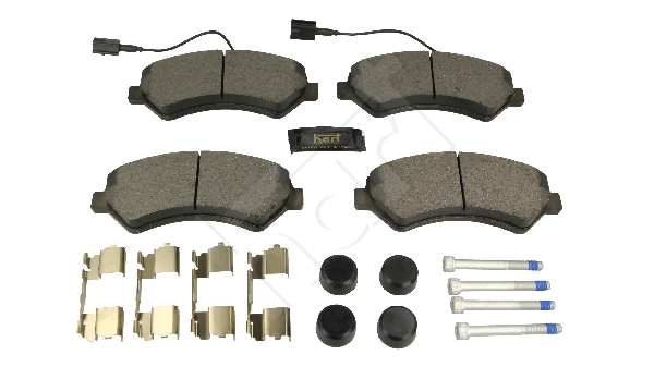 Ilustracja 256 942 HART klocki hamulcowe