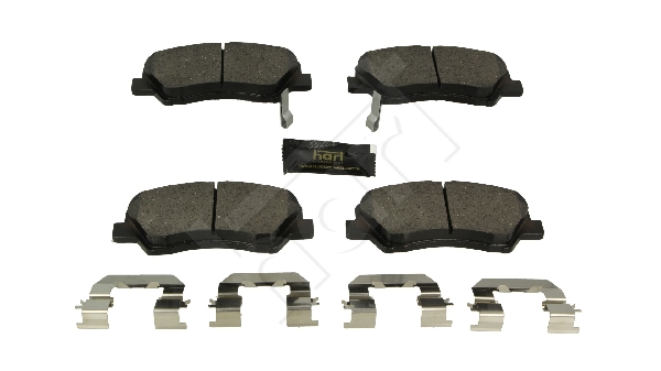 Ilustracja 256 943 HART klocki hamulcowe