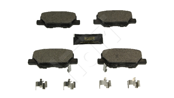 Ilustracja 256 534 HART klocki hamulcowe