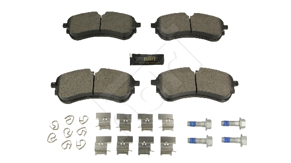 Ilustracja 258 570 HART klocki hamulcowe