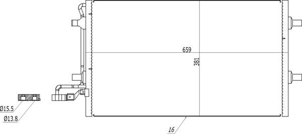 Ilustracja 614 562 HART skraplacz, klimatyzacja