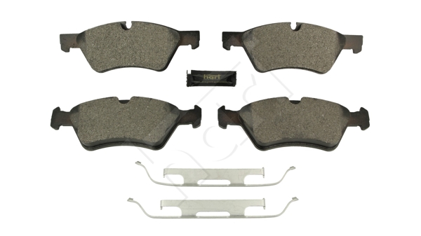 Ilustracja 256 500 HART klocki hamulcowe