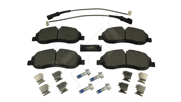 Ilustracja 260 555 HART klocki hamulcowe