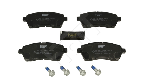 Ilustracja 260 743 HART klocki hamulcowe