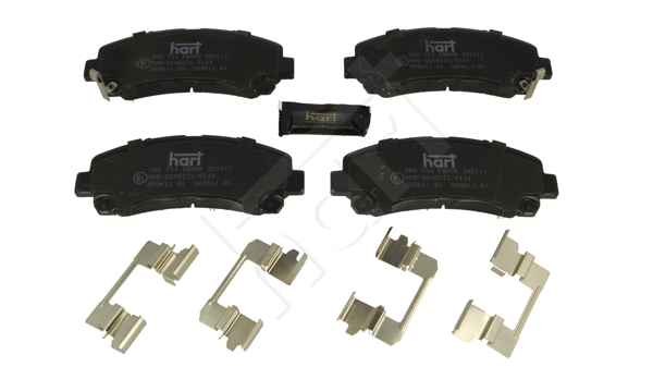 Ilustracja 260 754 HART klocki hamulcowe