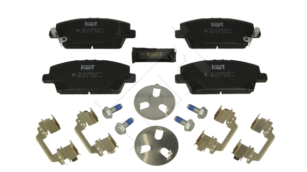 Ilustracja 260 757 HART klocki hamulcowe