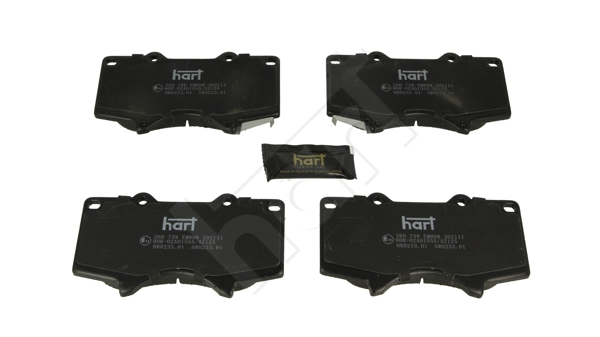 Ilustracja 260 759 HART klocki hamulcowe