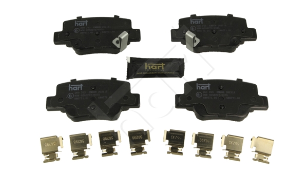 Ilustracja 260 763 HART klocki hamulcowe