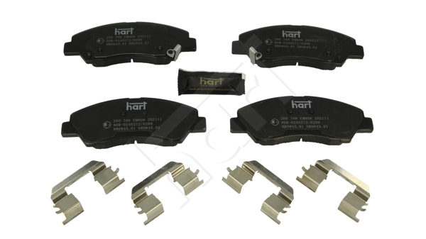 Ilustracja 260 768 HART klocki hamulcowe