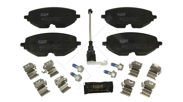 Ilustracja 260 809 HART klocki hamulcowe