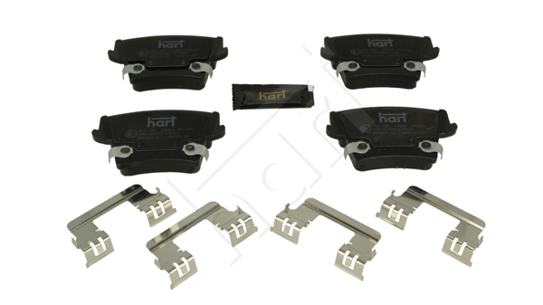 Ilustracja 261 586 HART klocki hamulcowe