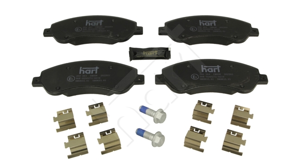 Ilustracja 260 264 HART klocki hamulcowe