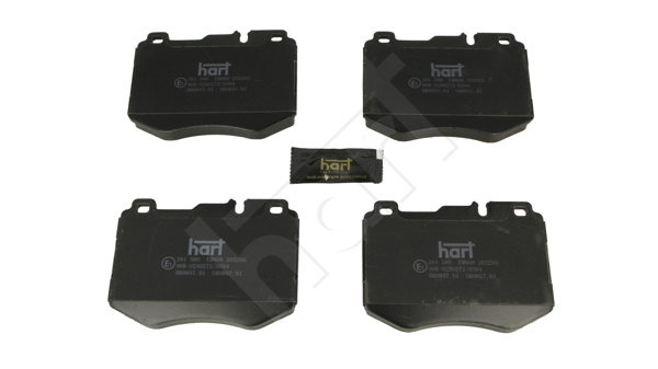 Ilustracja 261 580 HART klocki hamulcowe