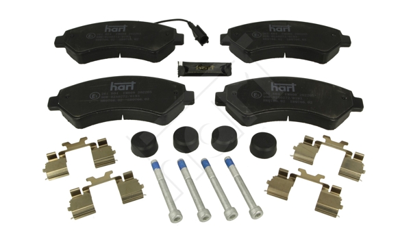 Ilustracja 261 604 HART klocki hamulcowe