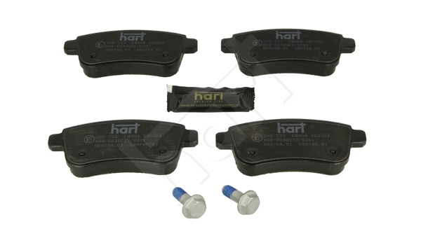 Ilustracja 260 733 HART klocki hamulcowe