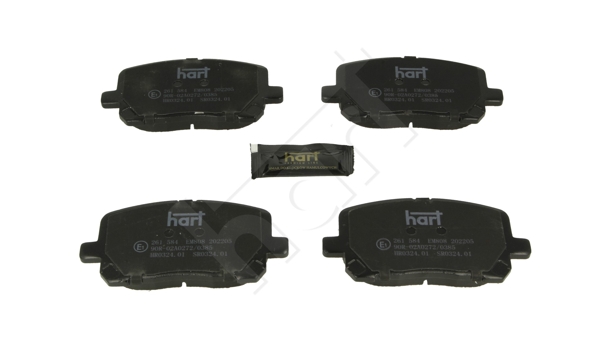 Ilustracja 261 584 HART klocki hamulcowe