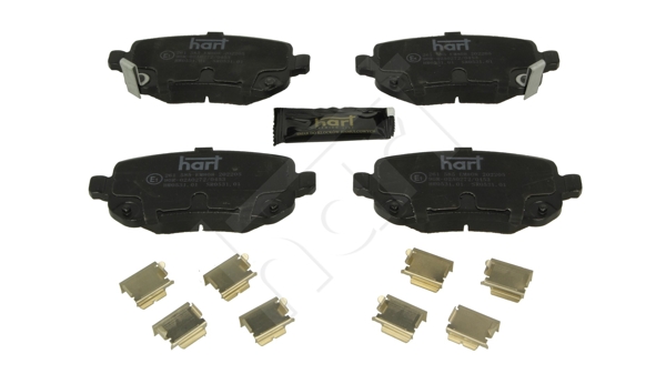 Ilustracja 261 585 HART klocki hamulcowe