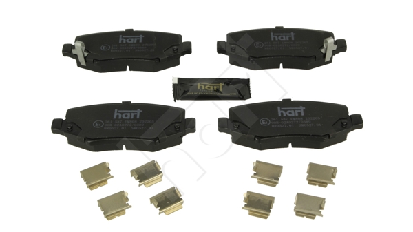 Ilustracja 261 587 HART klocki hamulcowe