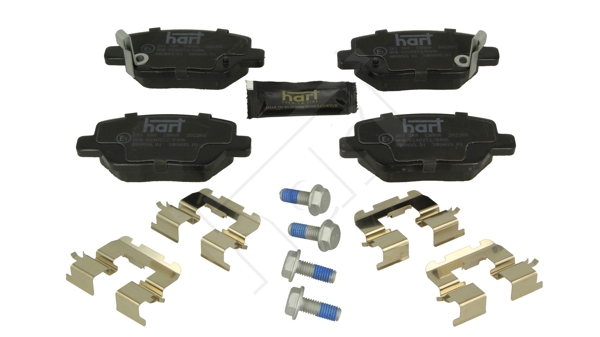 Ilustracja 261 588 HART klocki hamulcowe