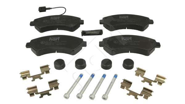 Ilustracja 261 604 HART klocki hamulcowe