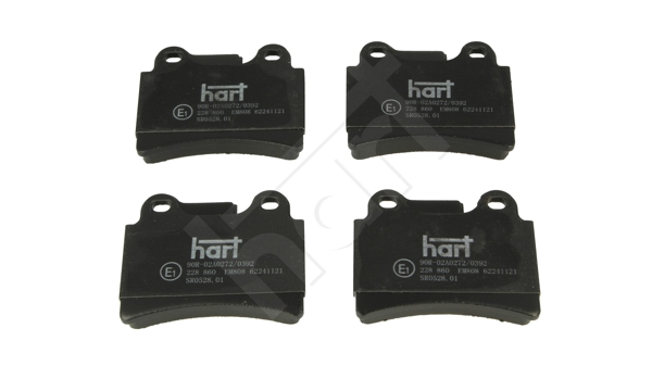 Ilustracja 228 860 HART klocki hamulcowe