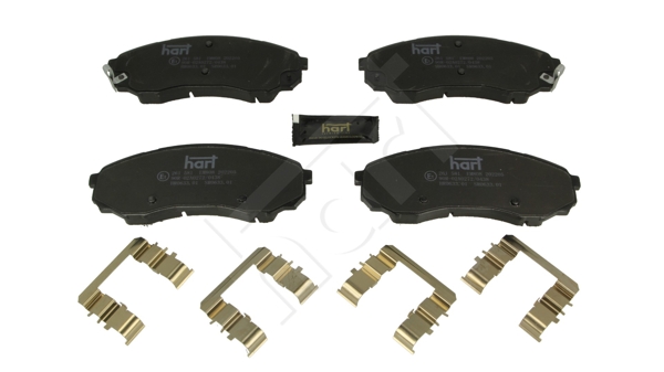 Ilustracja 261 581 HART klocki hamulcowe