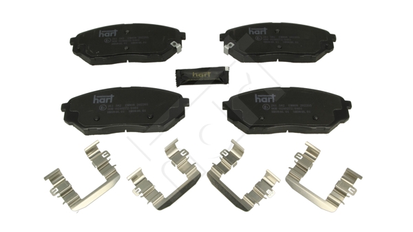 Ilustracja 261 582 HART klocki hamulcowe