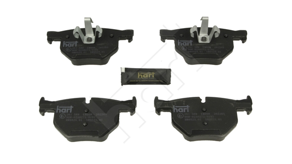 Ilustracja 261 589 HART klocki hamulcowe