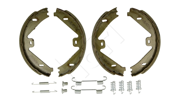 Ilustracja 261 637 HART zestaw szczęk hamulcowych, hamulec postojowy