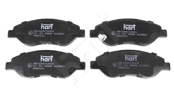 Ilustracja 227 951 HART klocki hamulcowe