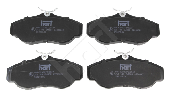 Ilustracja 261 749 HART klocki hamulcowe