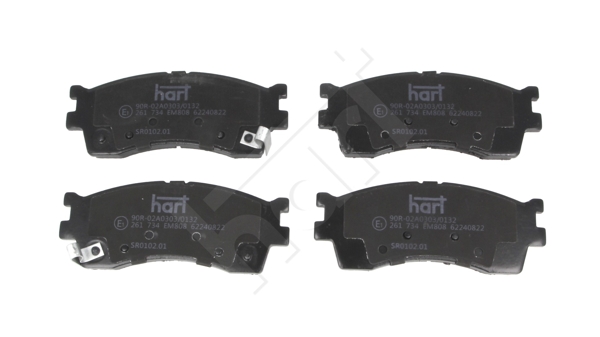 Ilustracja 261 734 HART klocki hamulcowe