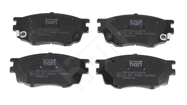 Ilustracja 261 847 HART klocki hamulcowe