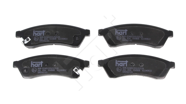 Ilustracja 261 834 HART klocki hamulcowe