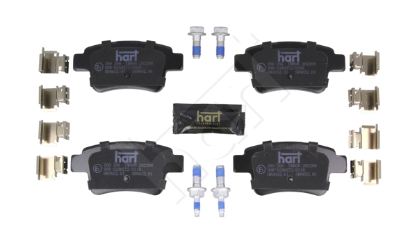 Ilustracja 260 266 HART klocki hamulcowe