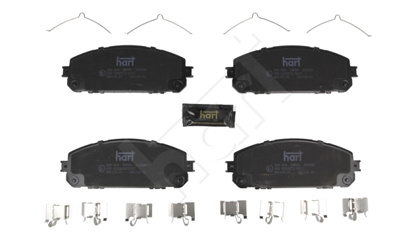 Ilustracja 260 829 HART klocki hamulcowe