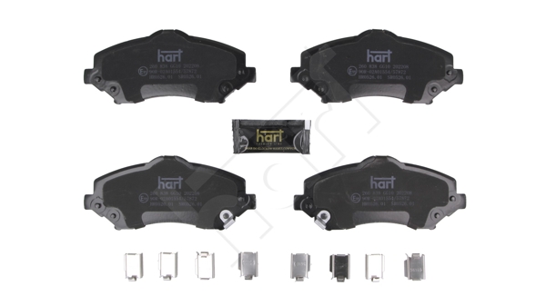 Ilustracja 260 838 HART klocki hamulcowe