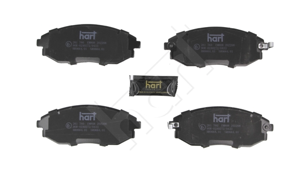 Ilustracja 261 760 HART klocki hamulcowe