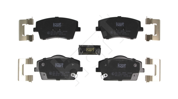 Ilustracja 261 762 HART klocki hamulcowe