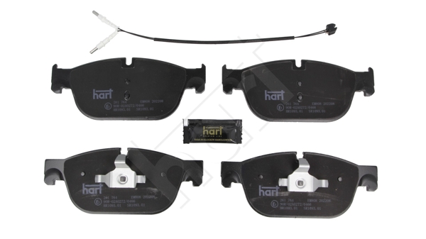 Ilustracja 261 764 HART klocki hamulcowe