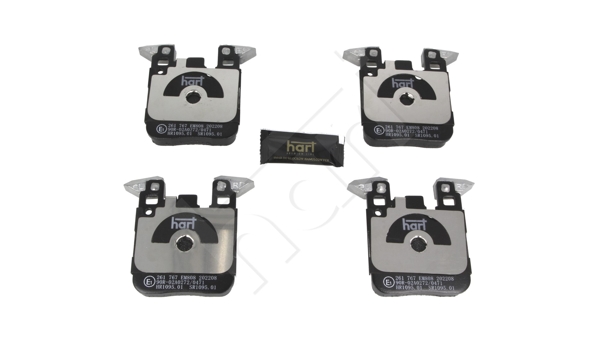 Ilustracja 261 767 HART klocki hamulcowe